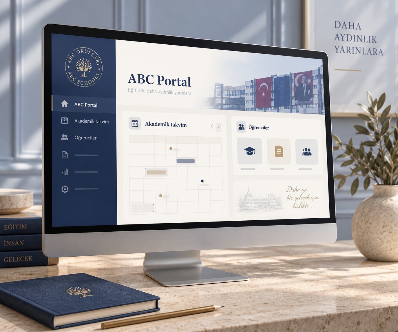 ABC Portal için hazırlanmış temsili ürün sunumu